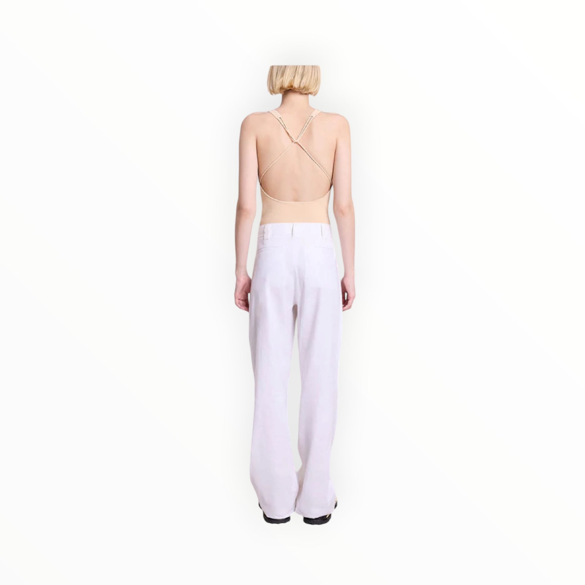 A.L.C Mateo Linen Pant - White