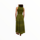 Marie Oliver Draper Skirt - Pesto