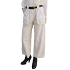The Avant Gracy Trouser - Vintage White