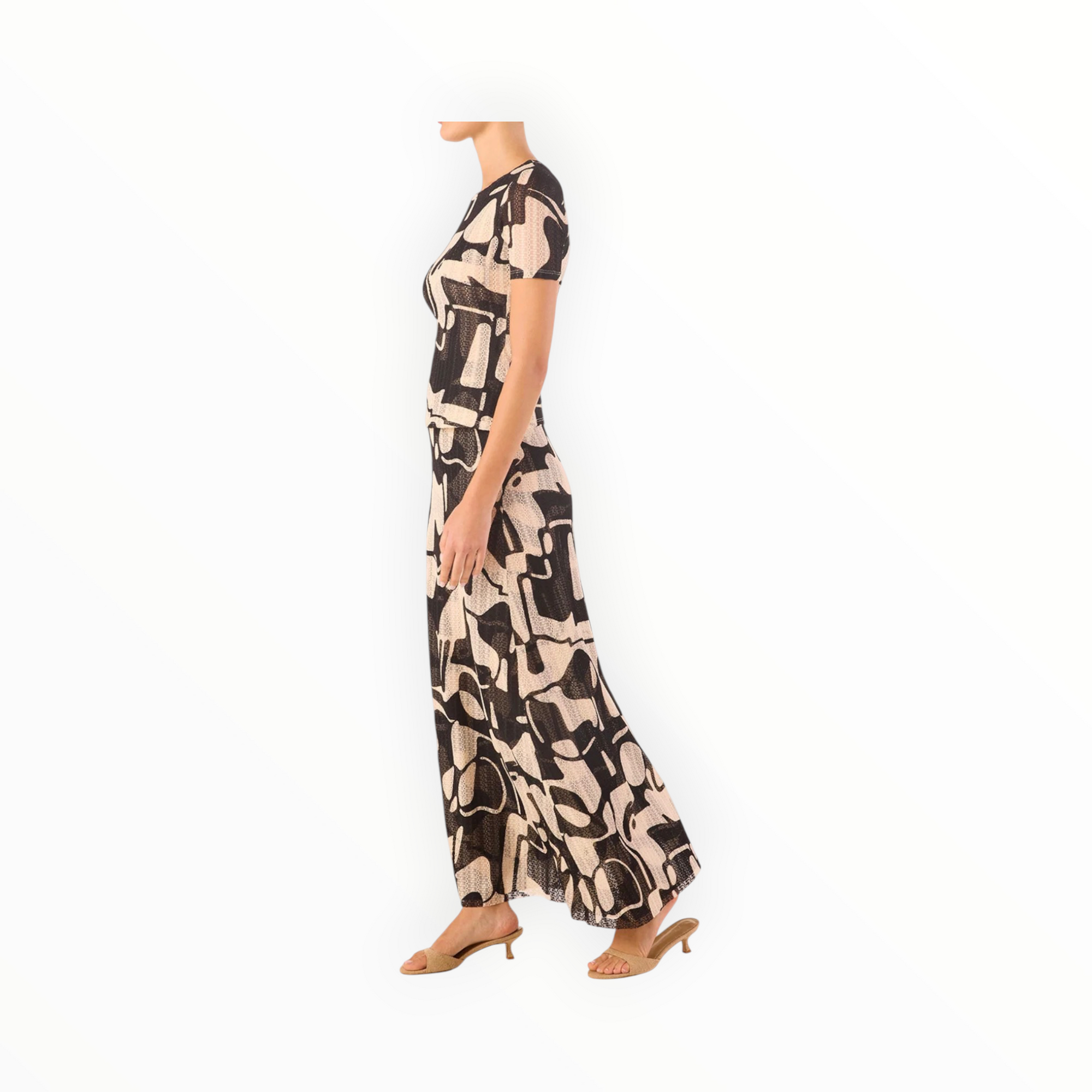 MISA Amor Top - Abstract Marble