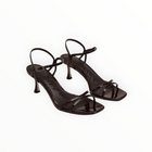 Sam Edelman Presley Strappy Kitten Heel - Chocolate