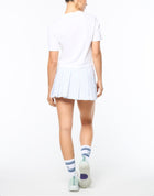 Sergio Tacchini Colonna Cropped T-Shirt- French Blue