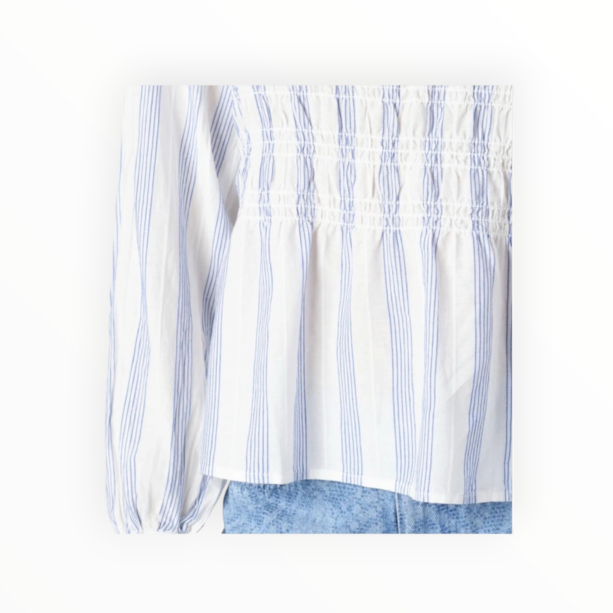 ICHI Rebekka Blouse - Cloud Dancer