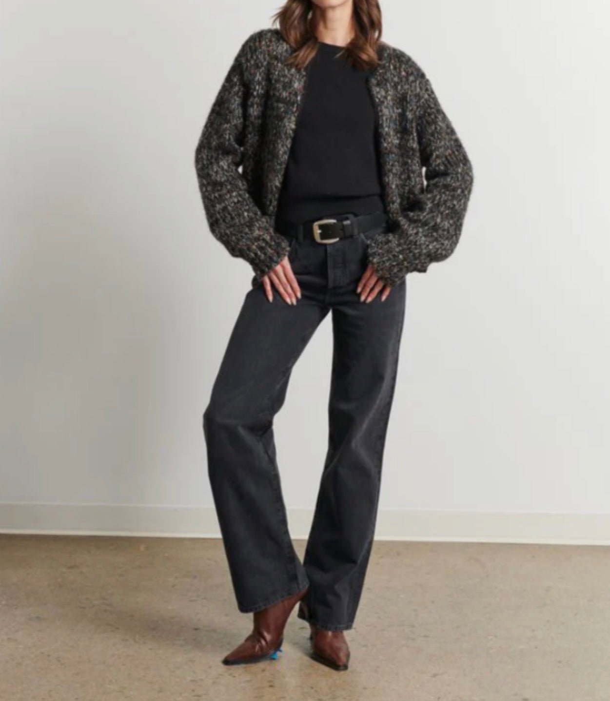 Line The Label Iris Sweater - Harvest Night