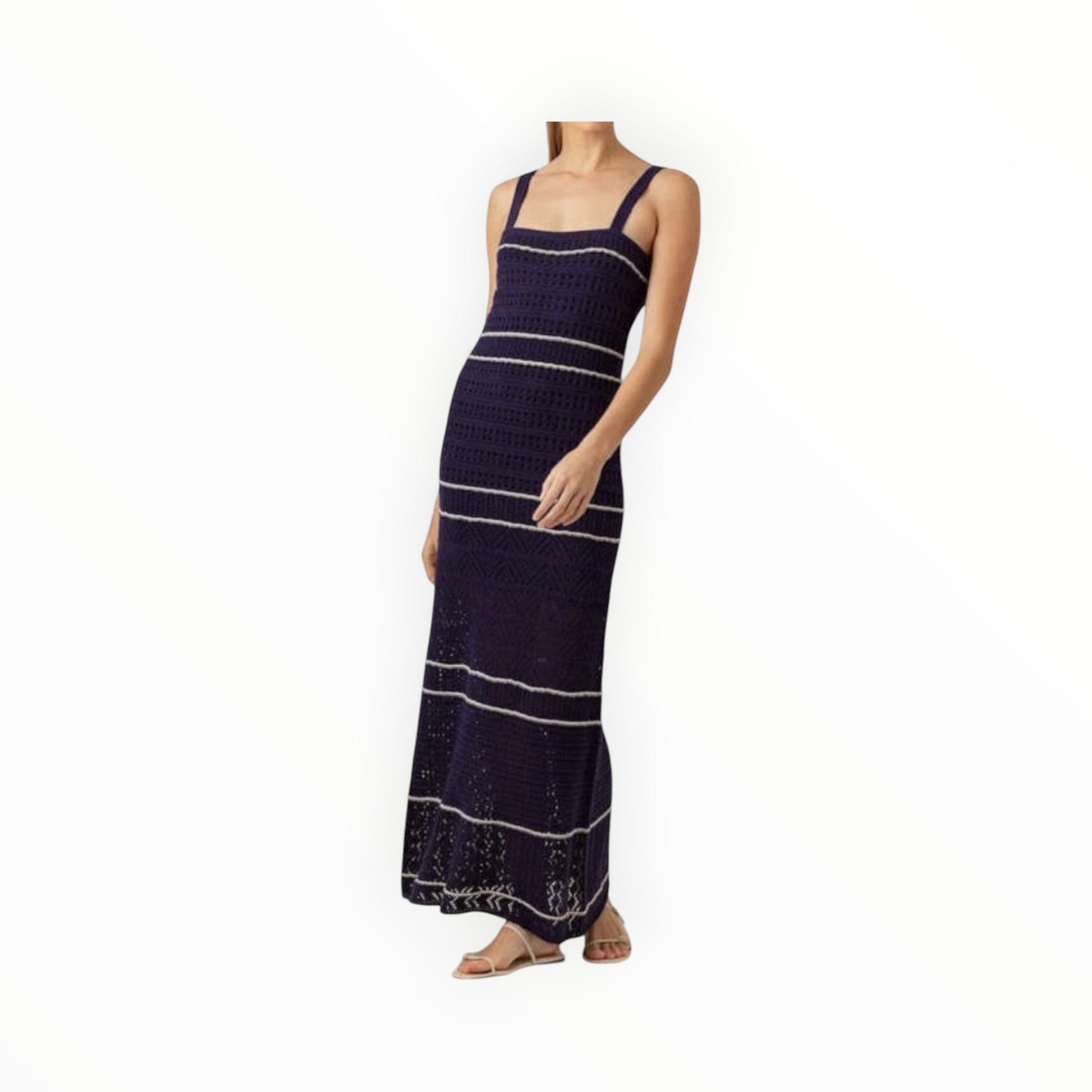 sundays Cleore Dress - Classic Navy/Blue Stripe