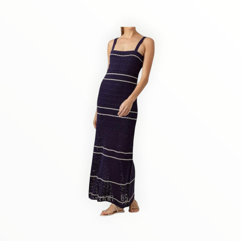 sundays Cleore Dress - Classic Navy/Blue Stripe