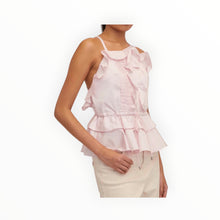 Marissa Webb Bex Ruffle Apron Top - Soft Pink