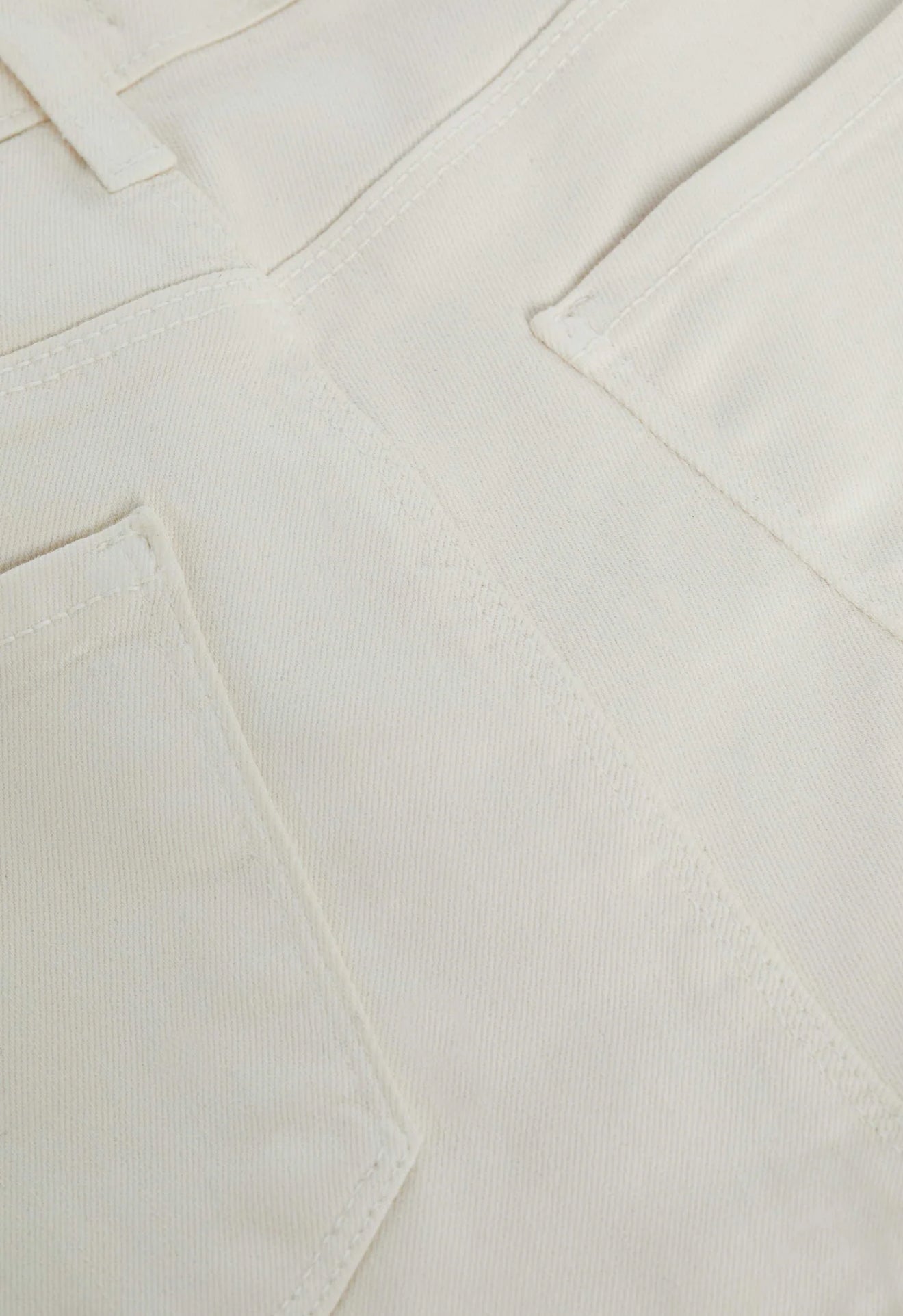 L’Agence Selma Coated Bootcut Jean - French Vanilla