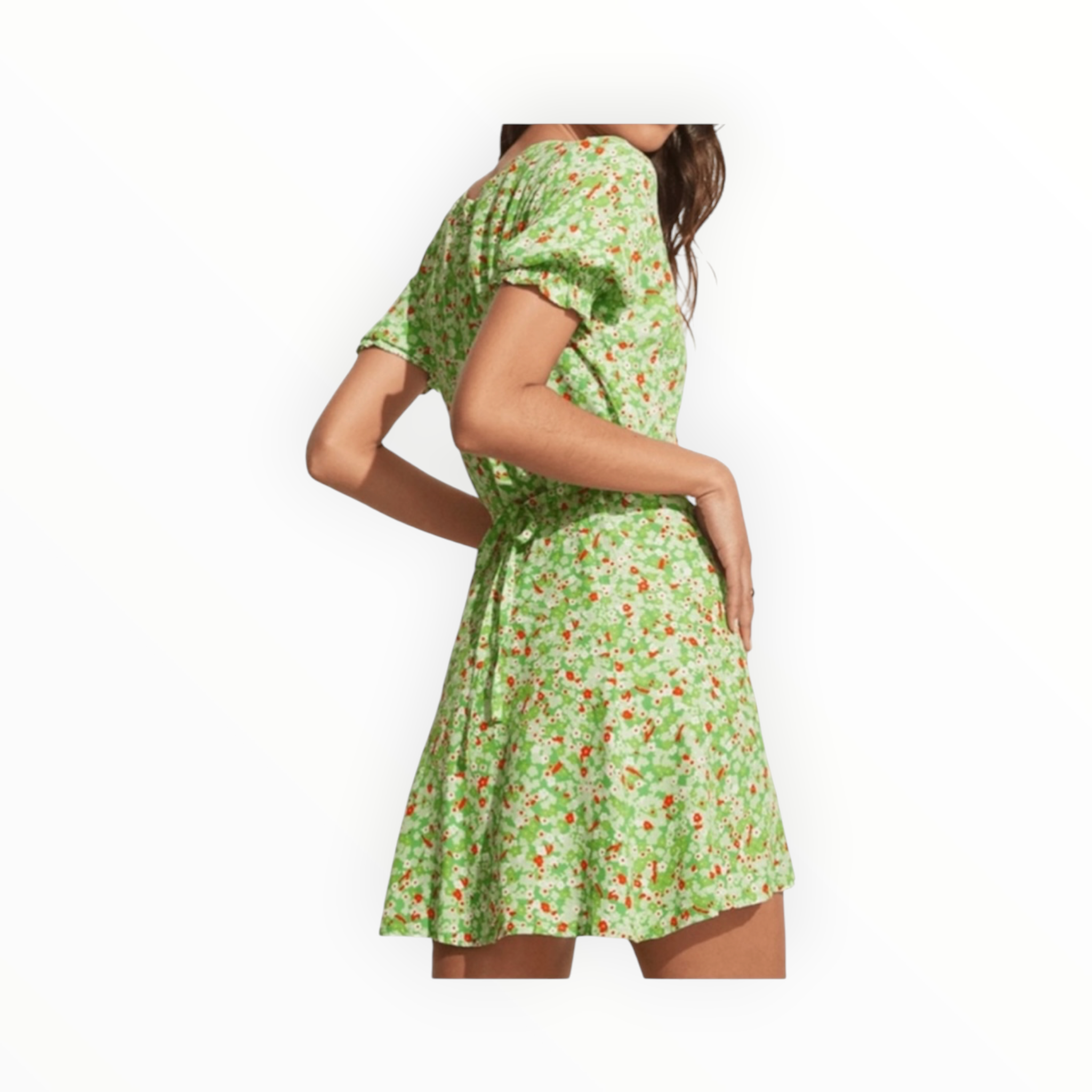 Faithfull the Brand La Belle Mini Dress - San Benedetto