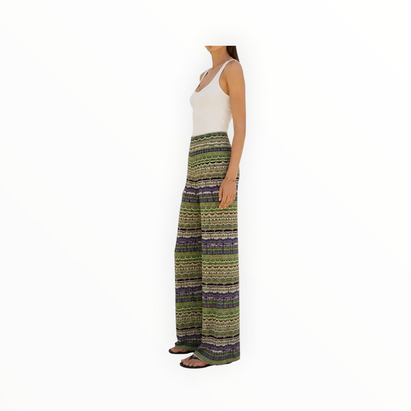 Aldo Martins Atka Wide Leg Pants - Green