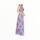 JS Collections Jordana A-Line Gown - Lilac Green