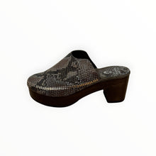 Calleen Cordero Macci Clog - Grey Snake Multi