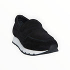 Voile Blanche Julia Loafer - Black Suede