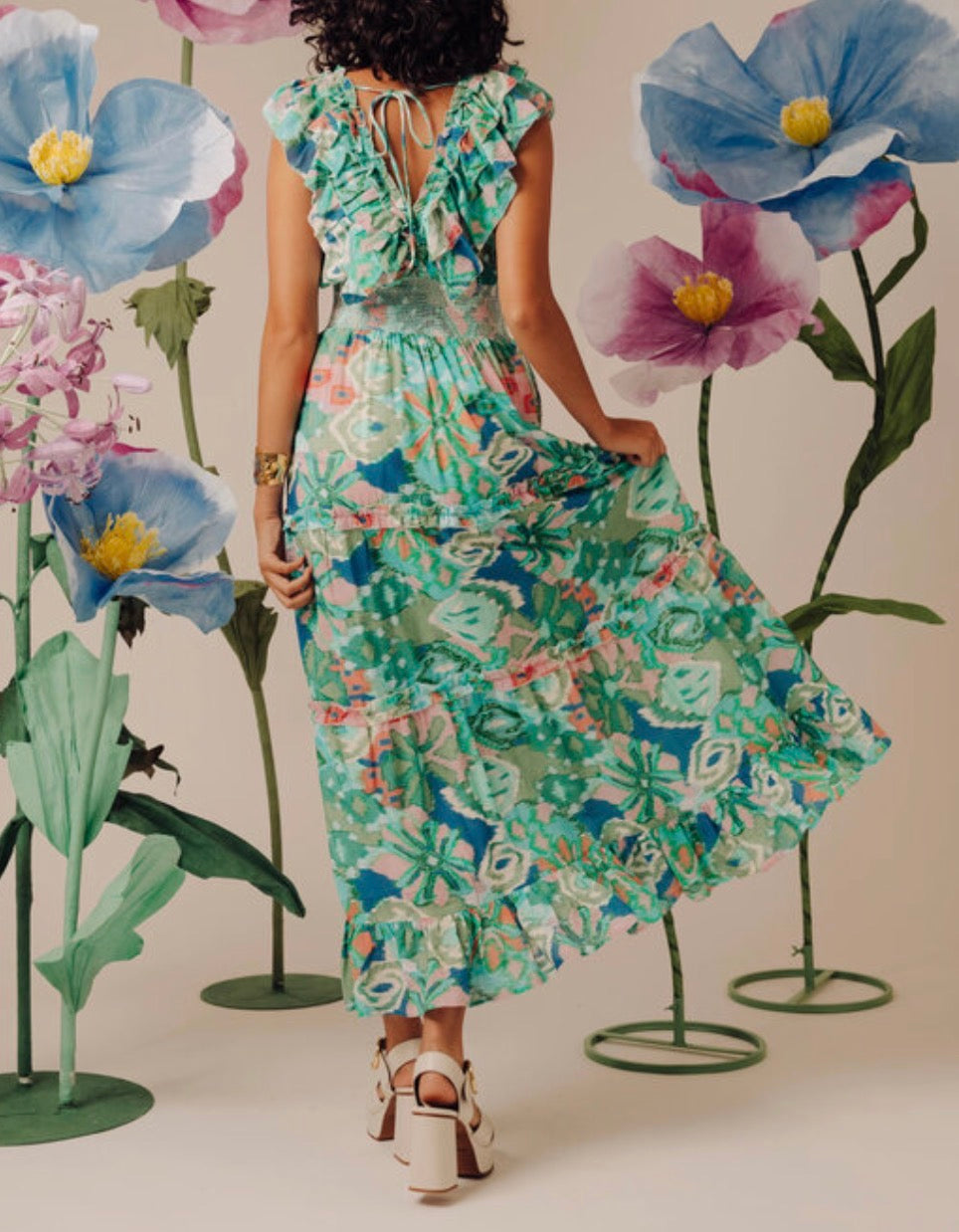 Love The Label Azalea Dress - Symphonic Ikat