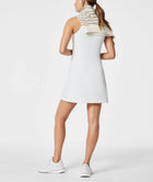SPANXshape™ Get Moving Zip Front Dress - Vivid White