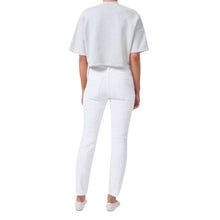 AGOLDE Willow Mid-Rise Slim Crop - Sour Cream