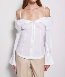 Jonathan Simkhai Amani Blouse - White