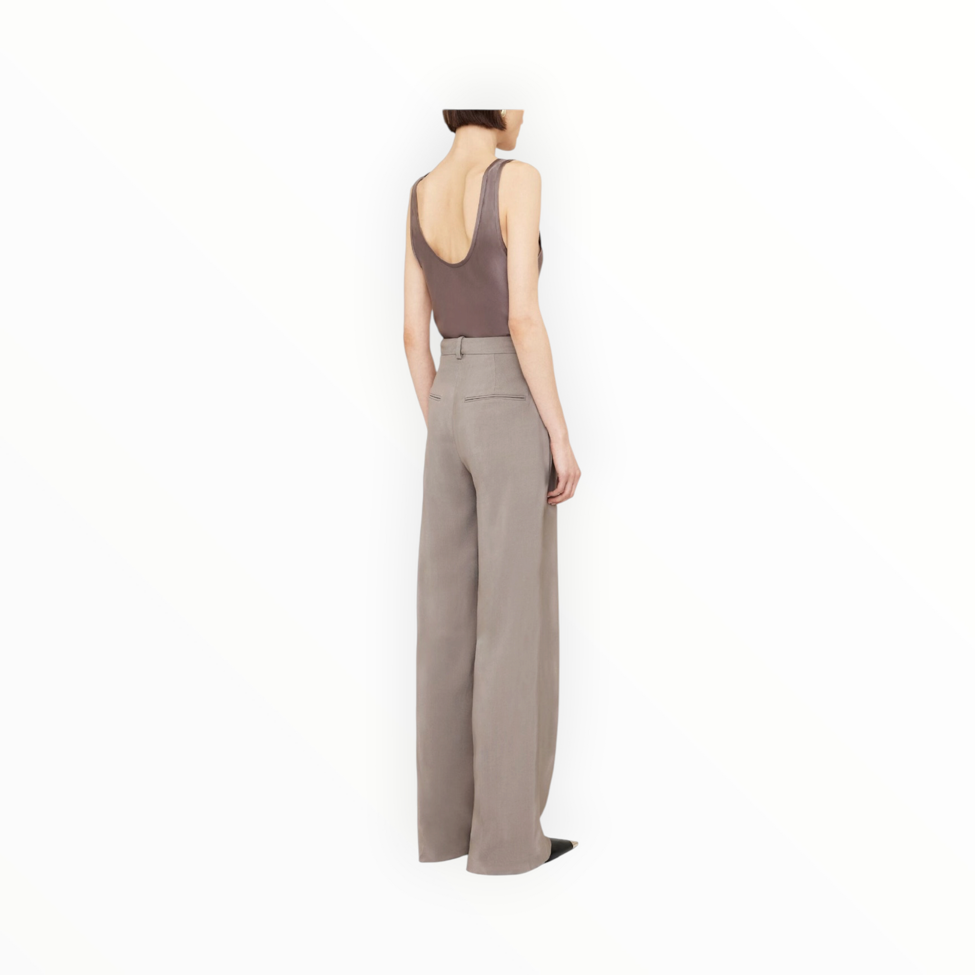 Anine Bing Dolan Trouser - Taupe