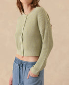 27 Miles Malibu Raven Cardigan - Fern