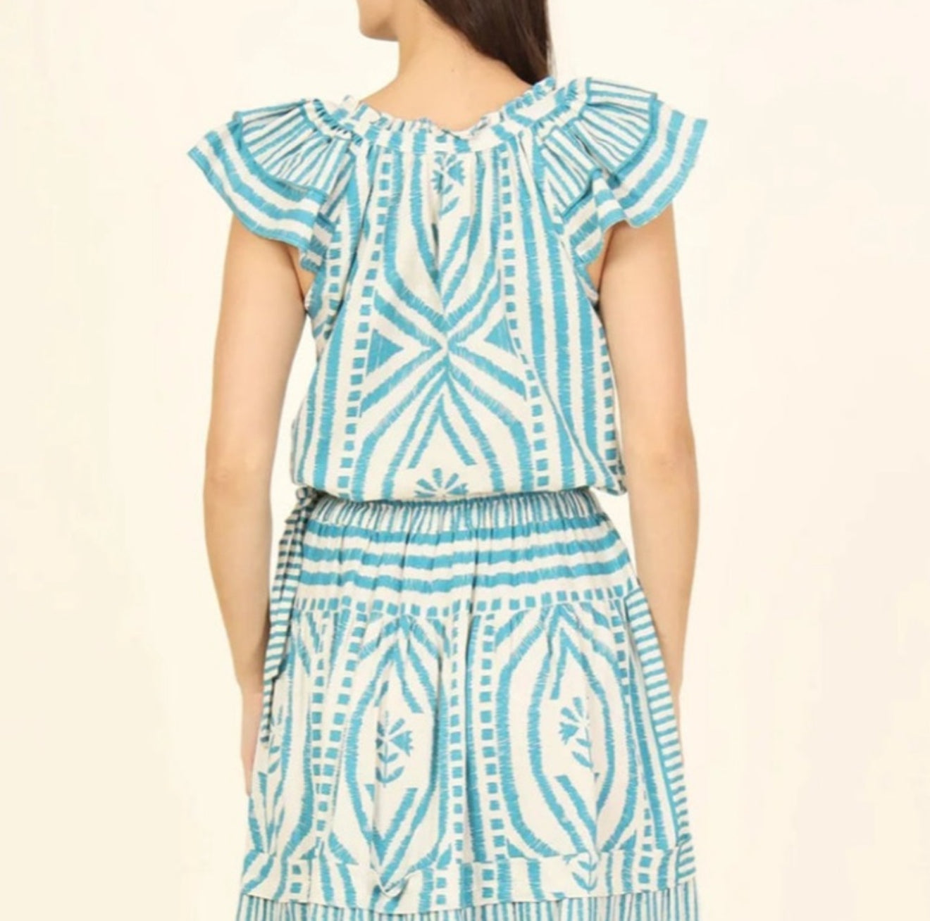 Omika Wilora Blouse - Jolie Lagoon
