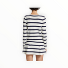 Generation Love Logan Cardigan - White/Navy