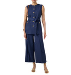 Exquise Phoenix Vest - Navy