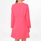 Sail to Sable Bow Mini Dress - Pink