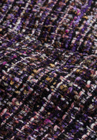 L’Agence Ashton Shorts - Purple Multi Tweed