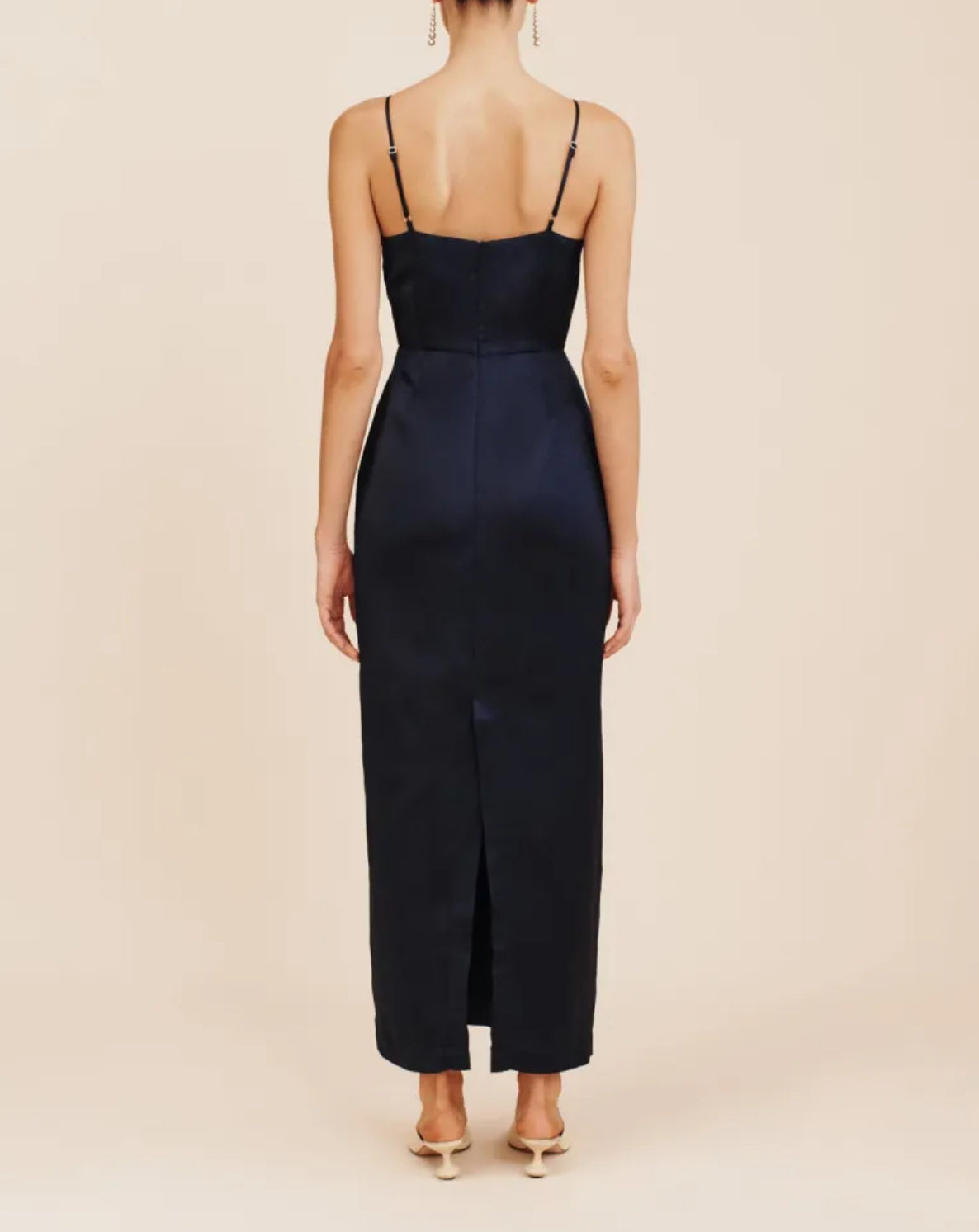 POSSE Leila Dress - Navy
