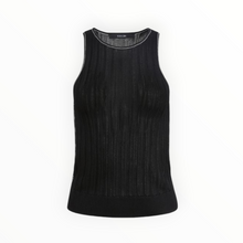 Toccin Juniper Racer Tank - Navy