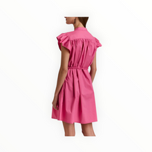 Hinson Wu Daisy Cap Sleeve Dress - Guava