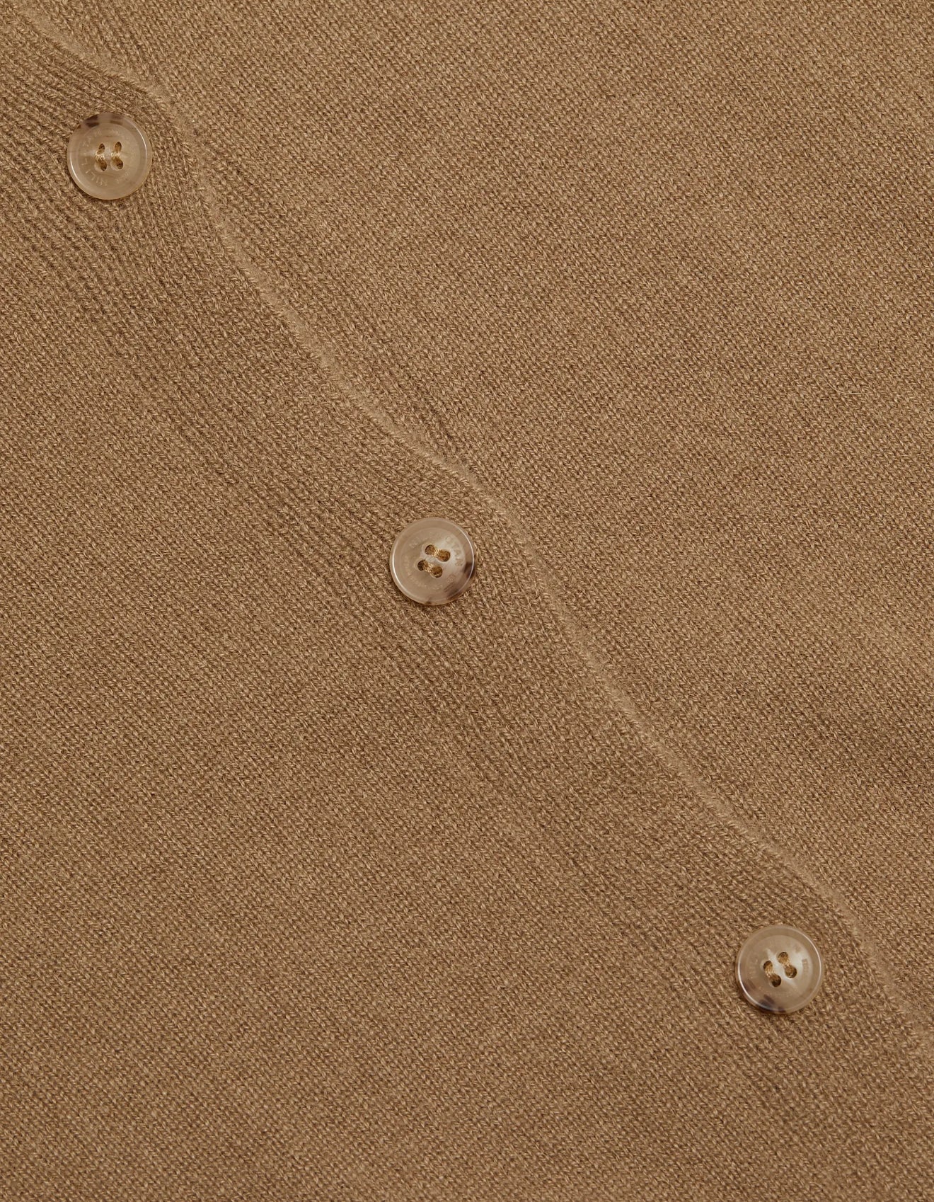 Nili Lotan March Crewneck Cashmere Cardigan - Tan