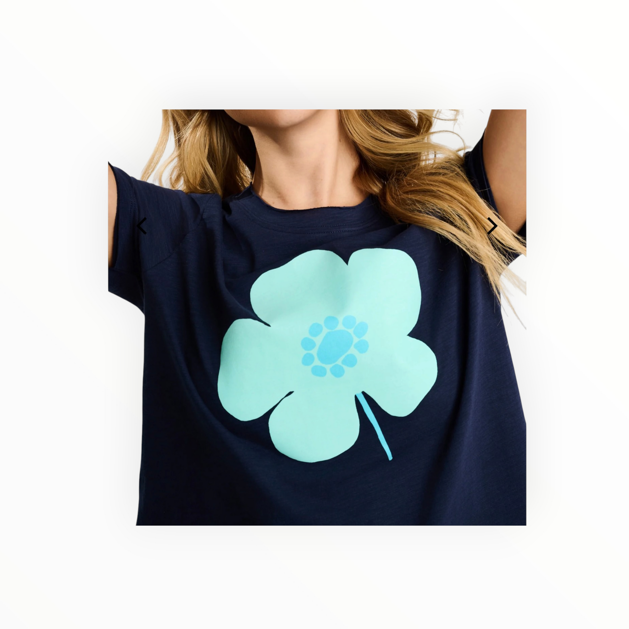 Lisa Todd Posy Posse T-Shirt - Navy