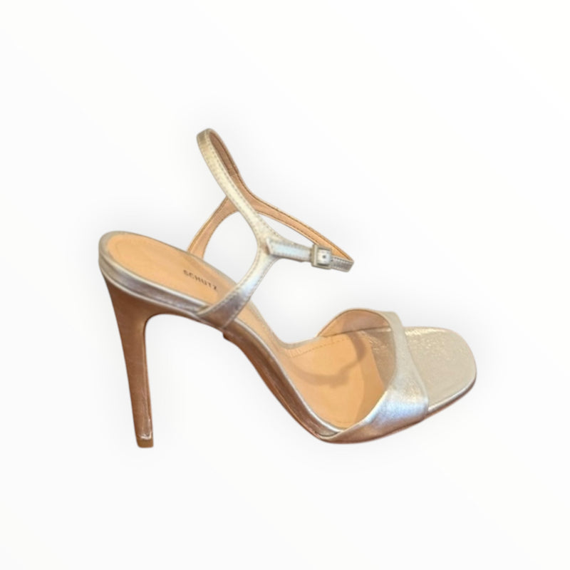 Schutz Jade Sandal - Prata