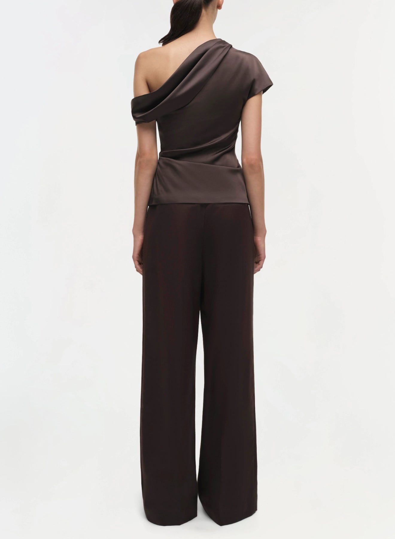 SIMKHAI Phoebe Top - Chocolate