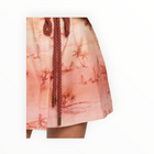 Kivari Sunset Shirt Mini Dress - Blue/Orange