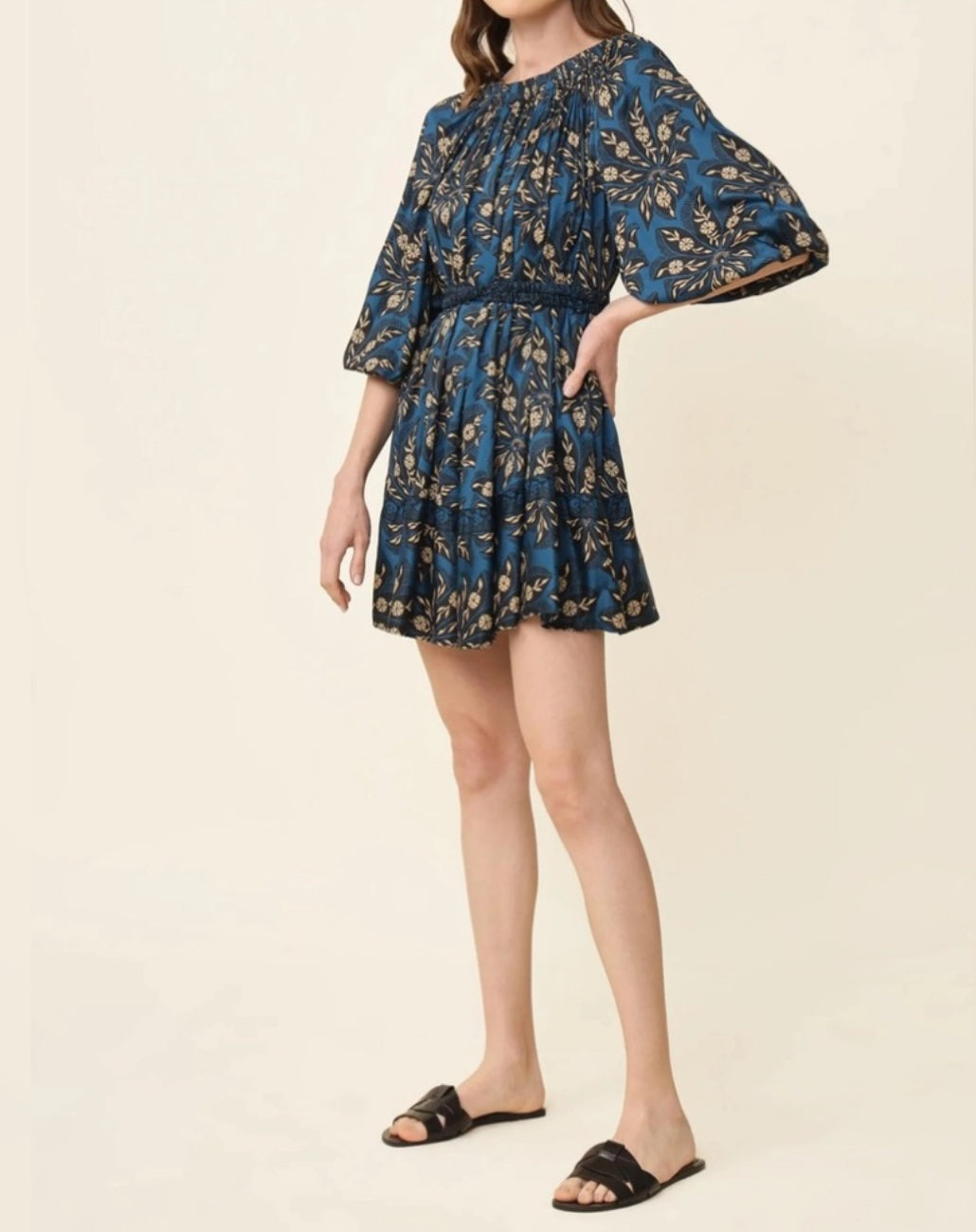 Omika Loren Mini Dress - Lucia Lavender