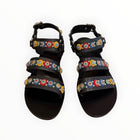 Nanni Milano Studded Sandal - Black Multi