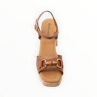 Chocolate Blu Mel - Brown Leather