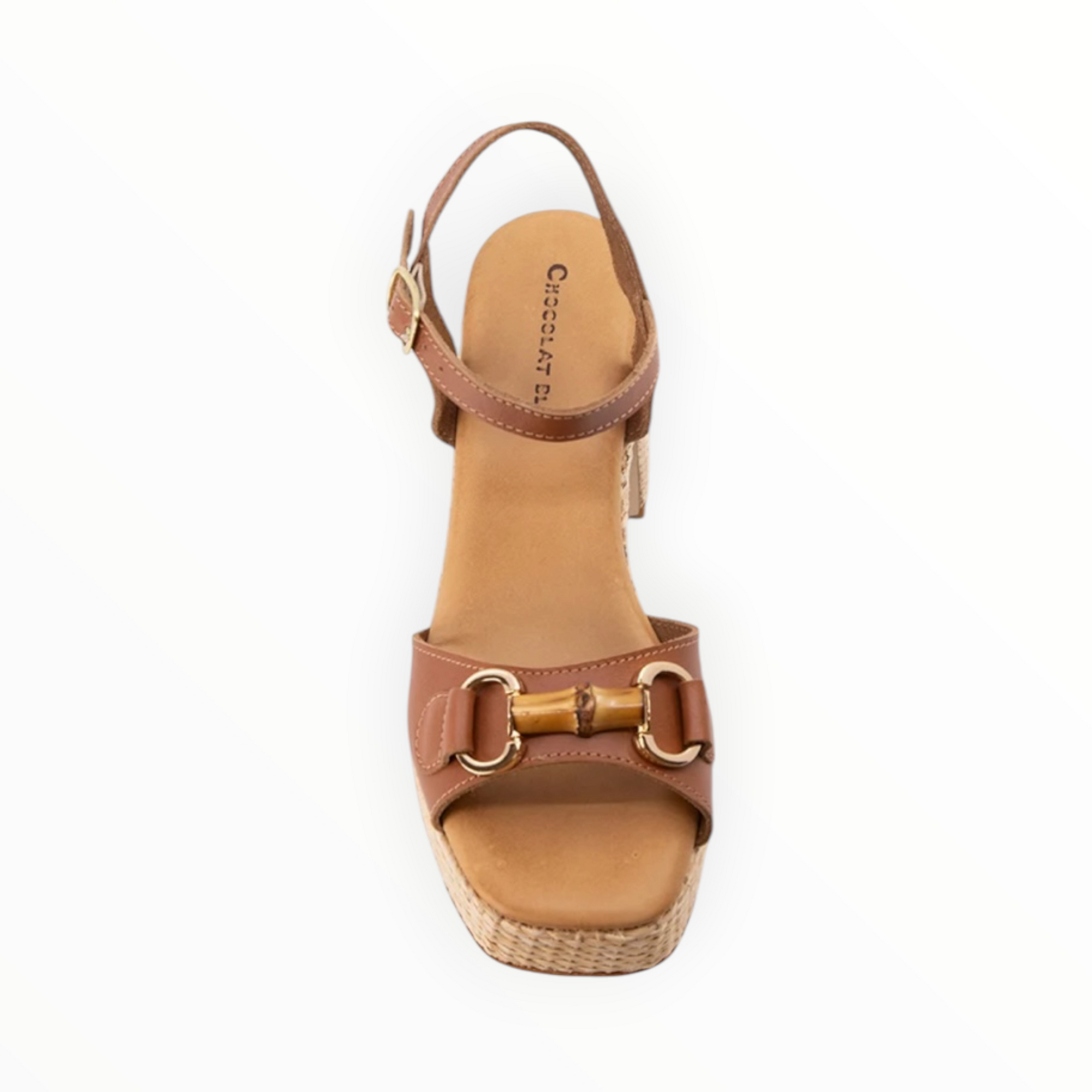 Chocolate Blu Mel - Brown Leather