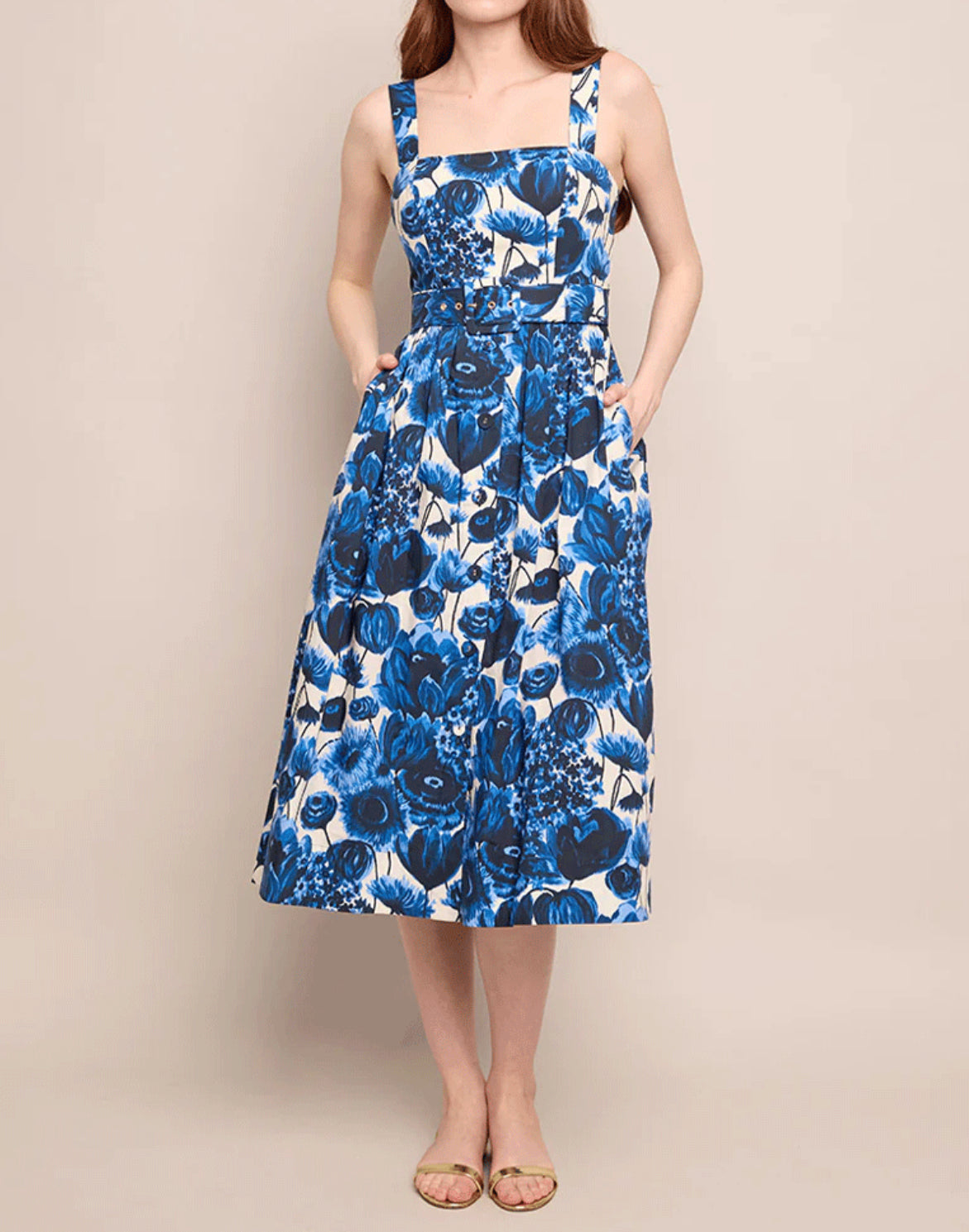 Cara Cara Candace Dress - Flora Grove Blue