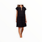 0039 Italy Jakarta Dress - Black