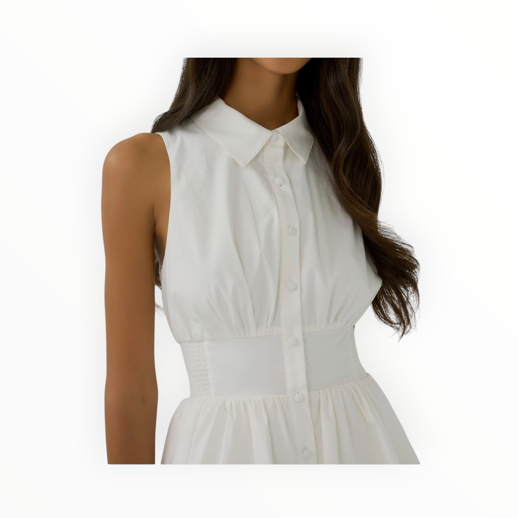 Hutch Paulette Dress - White