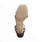 Sam Edelman Presley Strappy Kitten Heel - Chocolate