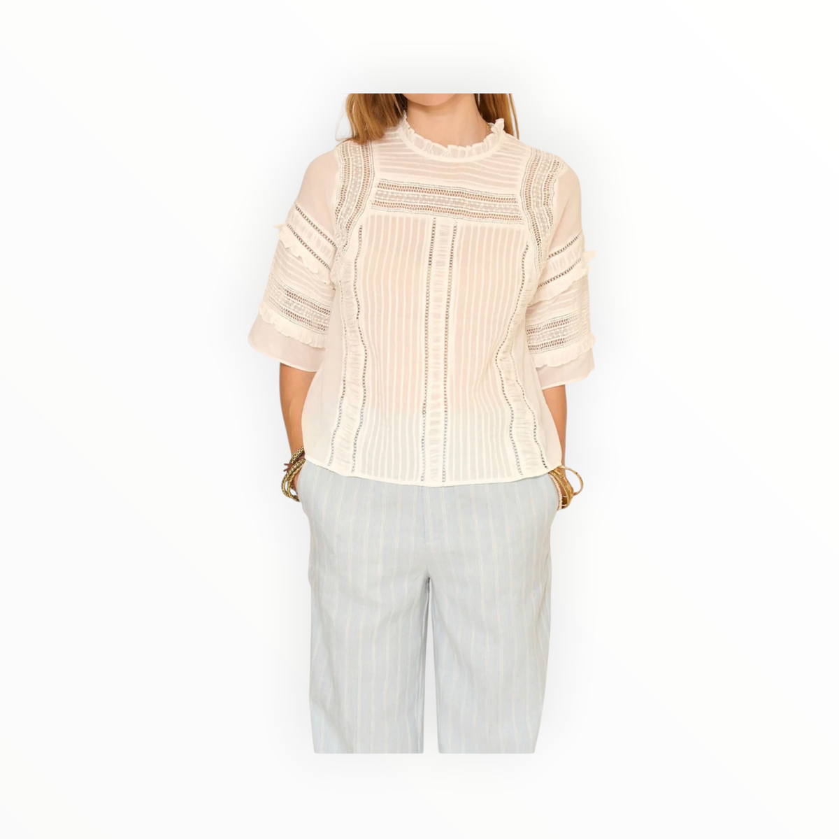 MKT studio Carolina Top - White