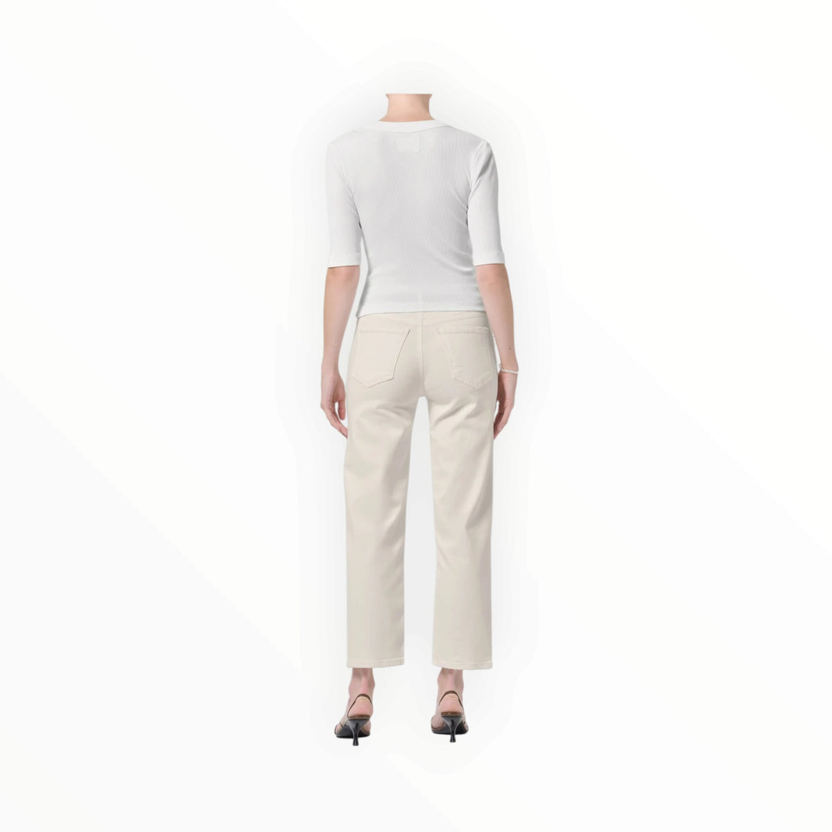 Citizens of Humanity Palma Straight Clean Hem - Almond