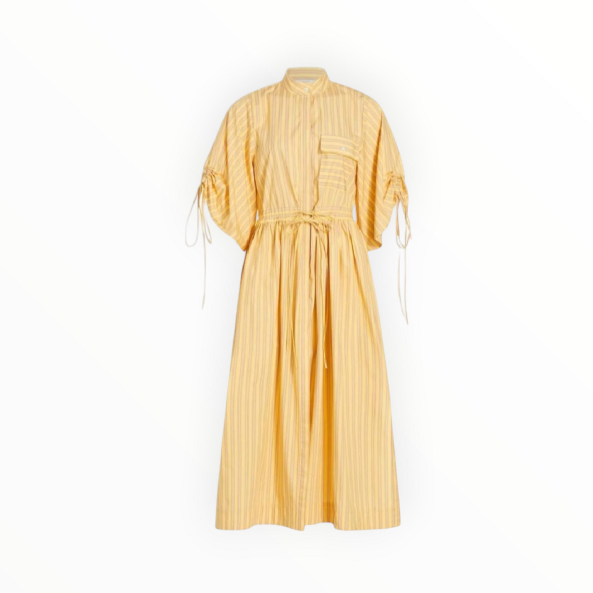 Hevron Yana Dress - Yellow Stripe
