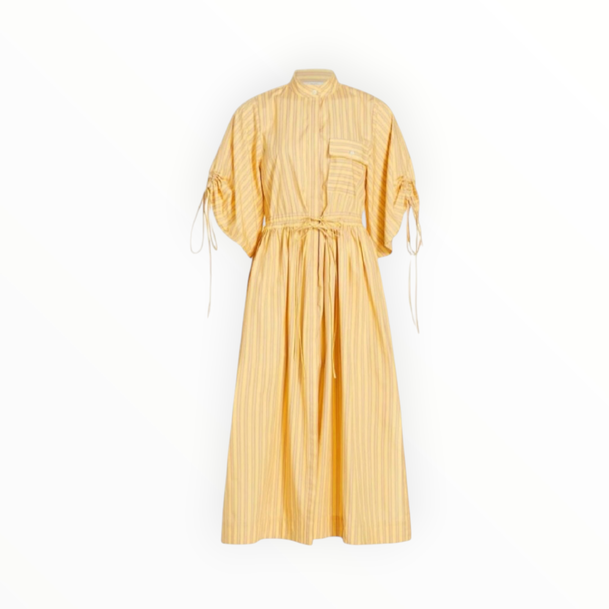 Hevron Yana Dress - Yellow Stripe