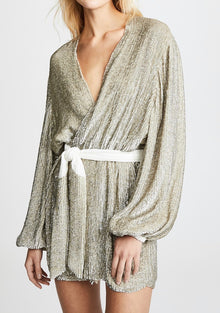 Retrofête Gabrielle Sequined Dress - Champagne