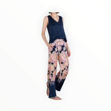 go> BY GOSILK Go Luxe Easy Pant - Patio Paisley Dip Dye Ink Print